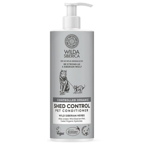 Natura Siberica Wilda Organic Shed Control Pet Conditioner Οργανική Μαλακτική Κρέμα για το Τρίχωμα Κατοικιδίων με Έντονη Τριχόπτωση 400ml